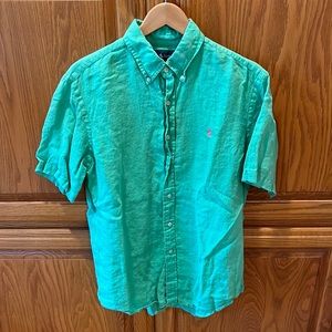 Green Short Sleeve Men’s Polo